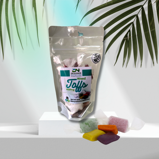 Designer CBD+ Fruity Toffees - 10 pack 400mg