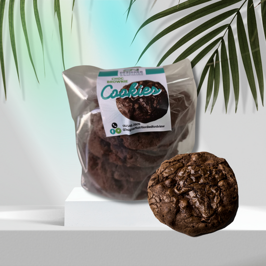 Designer CBD+ Choc Brownie Cookies - 6 pack 100mg