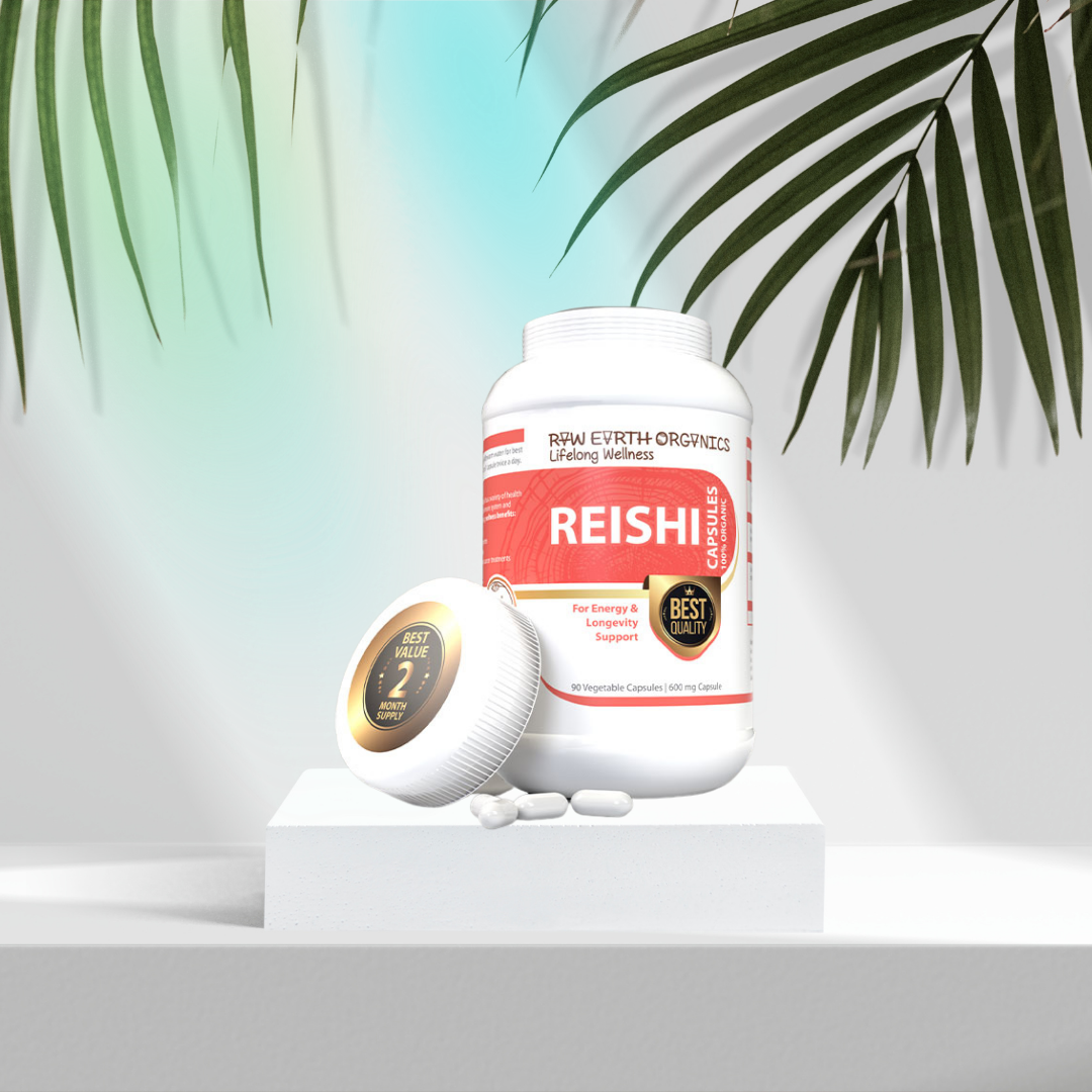 Raw Earth Reishi - 30 Capsules