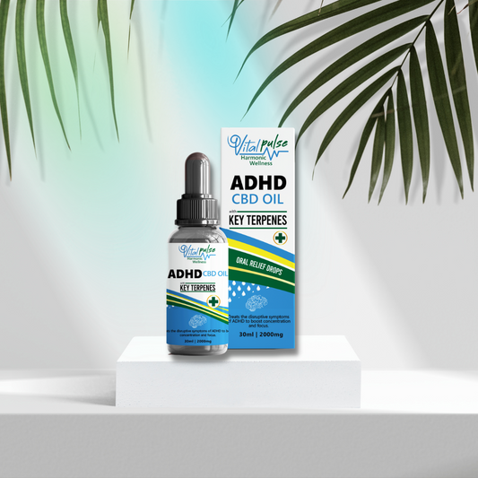 VitalPulse ADHD CBD Drops - 30ml 2000mg